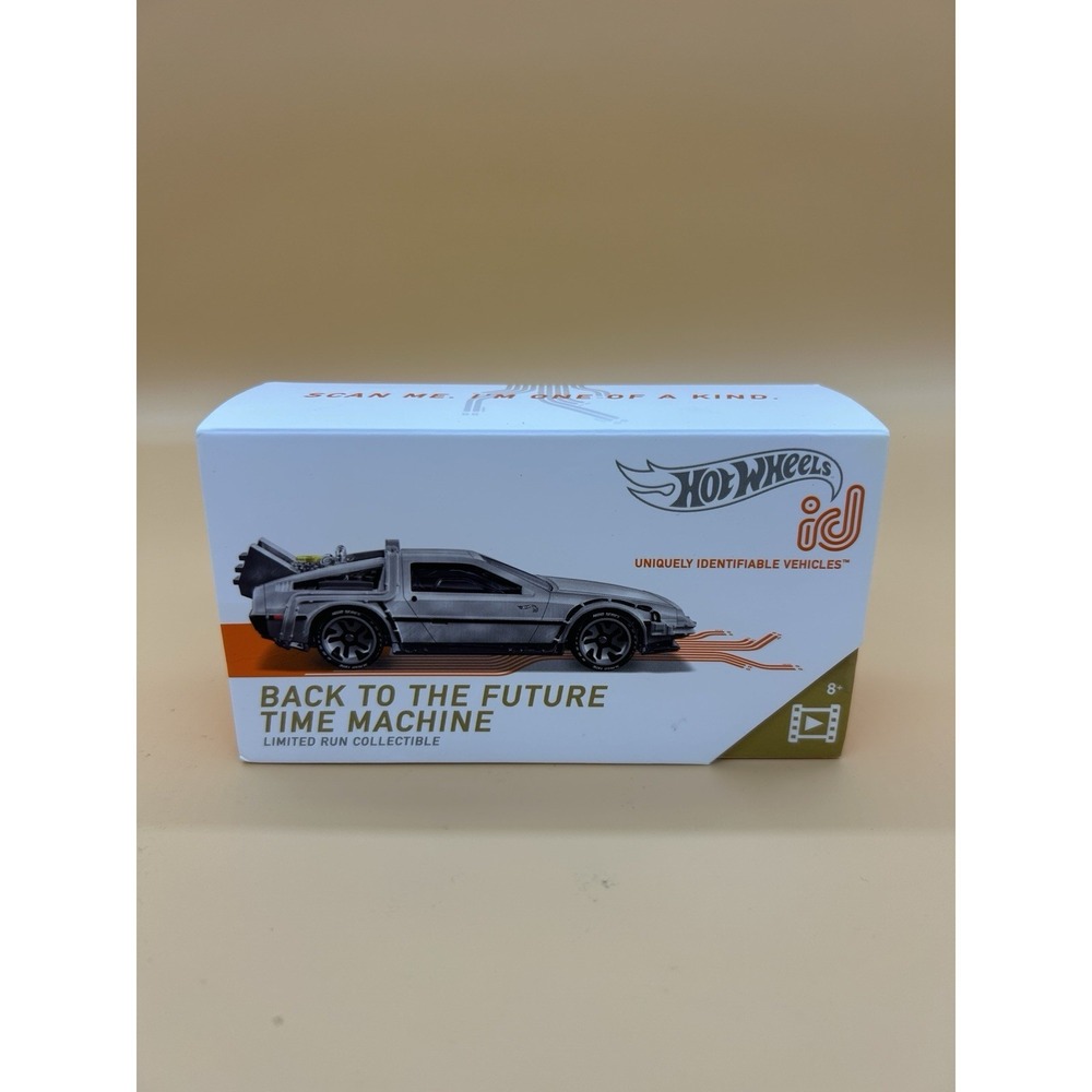 Hot Wheels iD Back To The Future DeLOREAN TIME MACHINE Limited Run - NEW -SEALED